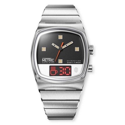 Brew Watch Co. Metric Digital Blend MTRC-DIGI-BLE Analog-Digital Quartz New