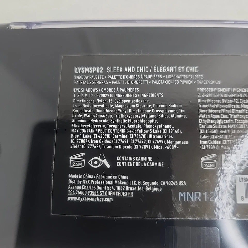 NYX PROFESSIONAL MAKEUP Love You So Mochi Eyeshadow Palette Sleek And Chic - Image 4 of 4