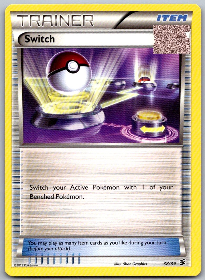 Switch 38/39 Kalos Starter Set Pokemon Near Mint