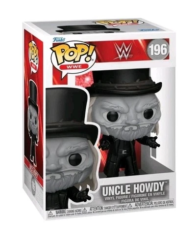 FUNKO POP! WWE UNCLE HOWDY #196 VINYL FIGURE  - FREE SHIP