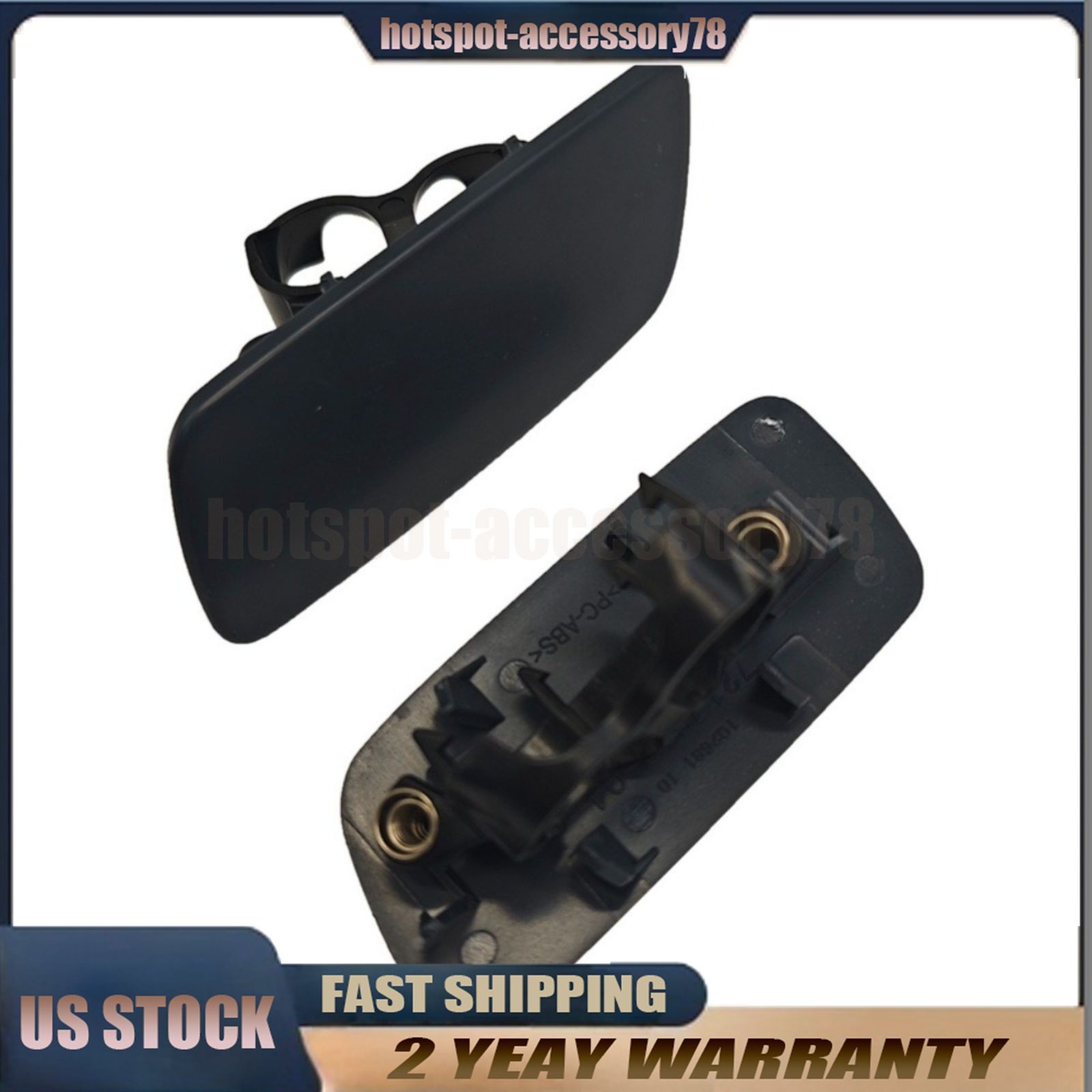 For 10 11 12 13 14 15 16 17 18 Rolls-Royce Ghost Headlight Washer Cover LH RH 2X