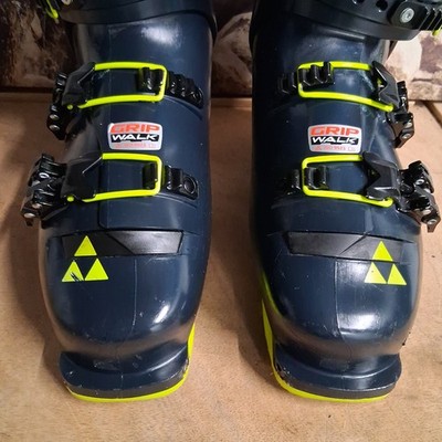 Fischer Ranger Free 100 Ski Boots - Blue Green Mondo 28-28.5 Grip