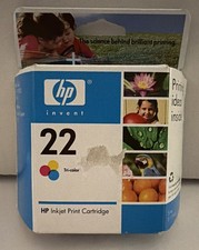 Genuine OEM HP 22 Tri Color Ink Cartridge For HP Deskjet 3910/3930/3940  HP1410