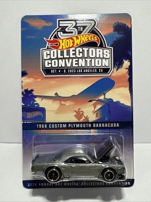Hot Wheels 37th Collectors Convention  68 Custom Plymouth Barracuda 0207/4000