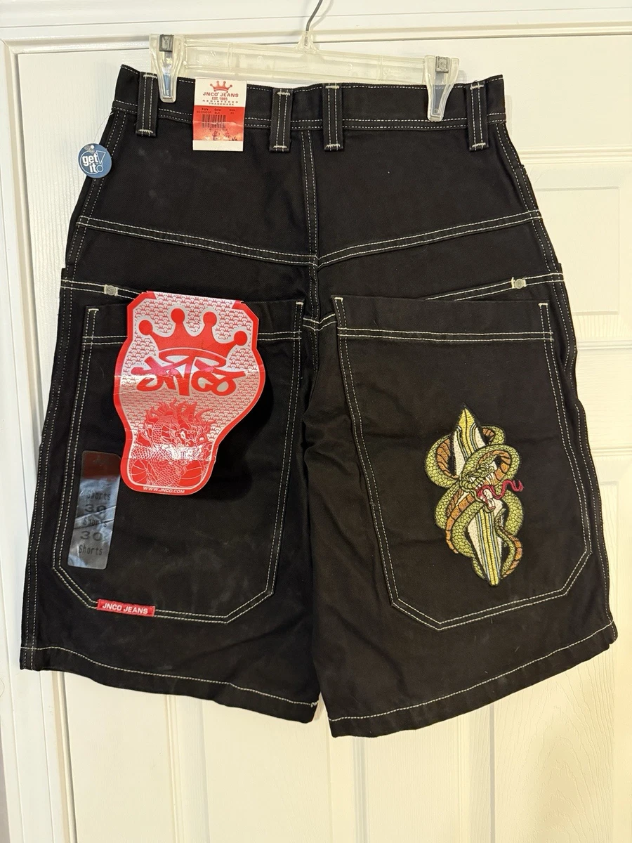 JNCO × Utility ビンテージバギーショーツ　ブラッグ&レッド　34 JNCO Denim Shorts for Men for sale - eBay