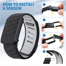 For Whoop 5.0 MG / 5.0 Soft-Touch Silicone Adjustable Band Breathable Waterproof