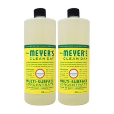 2x Mrs. Meyers Clean Day Multi-Surface Concentrate Cleaner, Honeysuckle, 32 Oz