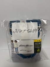 Eddie Bauer Boys 4-Piece Pajama Sleep Set S-7/8