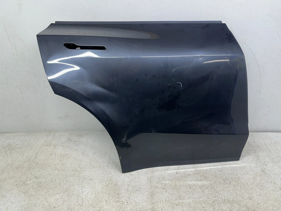 2020-2024 Tesla Model Y Rear Right Door Shell OEM 20 21 22 23 24 aluminum Blue Foto 3 de 4