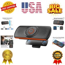 Car Bluetooth Speaker for Cellphone, Portable Bluetooth Handsfree Car Kit Wir...