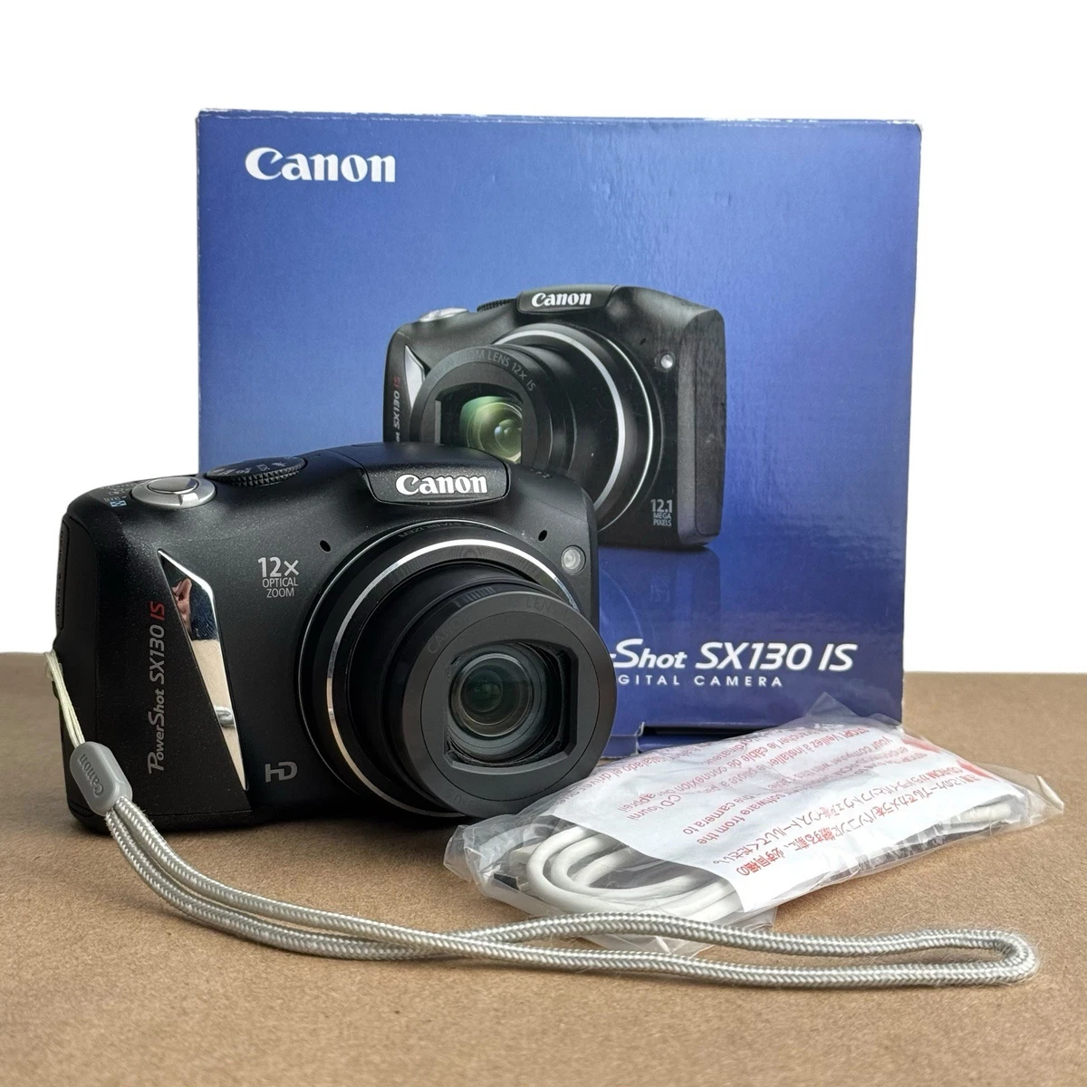 Canon PowerShot SX130 IS パワーショット レトロ カメラ Amazon.com : Canon PowerShot SX130IS 12.1 MP Digital Camera with