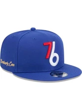 New Era Philadelphia 76ERS 9FIFTY “Brotherly Love”  Embroidered SnapBack