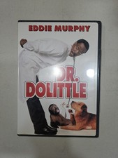 Dr. Dolittle DVD, 1998 Eddie Murphy Family Comedy Talking Animals Movie VG