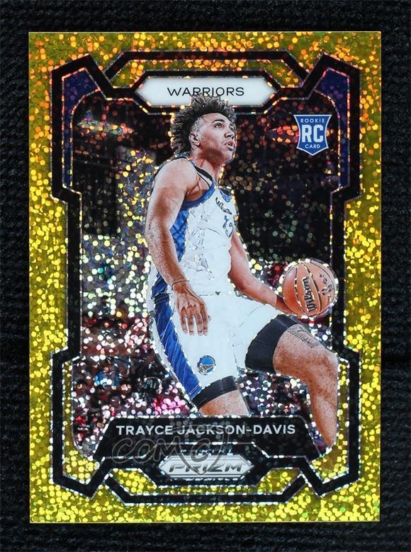 2023-24 Panini Prizm Gold Sparkle 18/24 Trayce Jackson-Davis #148 Rookie RC 0qw3