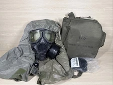 US Military M40/42 Gas Mask Medium M01C02 Protective Respirator Army & Accessory