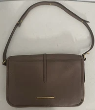 Marc By Marc Jacobs Pebble Leather Brown Handbag Shoulder Bag 