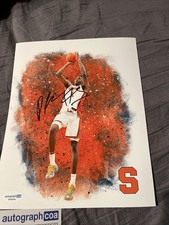 SYRACUSE ORANGE-DONNIE FREEMAN SIGNED AUTOGRAPHED PHOTO PICTURE 8x10 ACOA 🏀