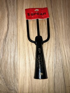 Vintage NOS FROG GIG FISH SPEAR 3 PRONG TINE B&M SPEARS #3X HAND FORGED In Japan
