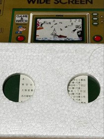 gamewatch Game Watch Wide Screen Popeye Nintendo Japan