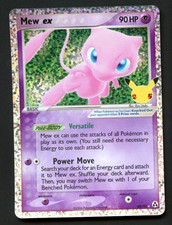 Mew ex 88/92 Celebrations Near Mint Rare Pokemon Card