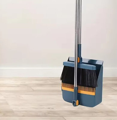 Lobby broom and dustpan.. FREE SHIPPING