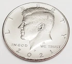 2021 P KENNEDY HALF DOLLAR  AVE CIRCULATED **FREE SHIPPING**
