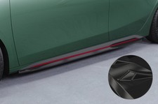 CSR Seitenschweller mit ABE für Kia Pro Ceed (CD) GT SS575-G Glossy schwarz Hoch