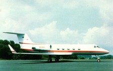 Postcard Dow Jones & Company Inc. Gulfstream III N–122 – DJ