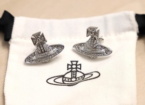 Vivienne Westwood Silver Orb Stud Earrings