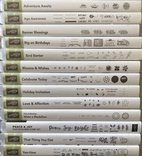 Brand NEW - stampin up Photopolymer stamp sets