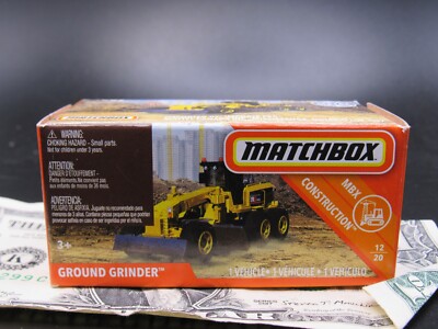 MATCHBOX GROUND GRINDER POWER GRABS - MBX CONSTRUCTION SERIES GROUND GRINDER