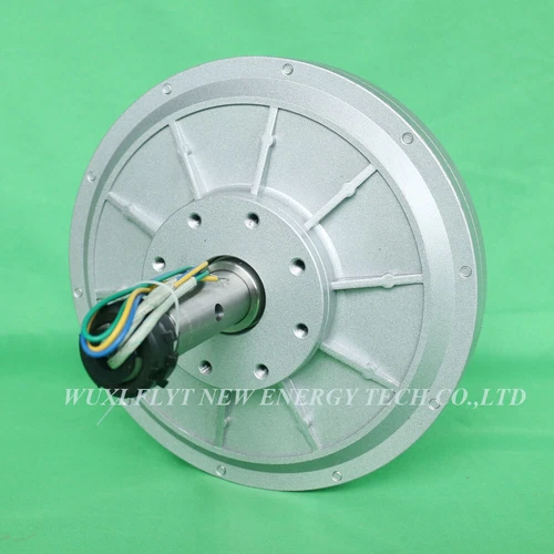 2000W Coreless Outer Rotor Permanent Magnet Generator 24V-220V DIY Wind Turbine - Picture 15 of 23
