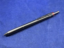 Rotring Quattro Grey Graphite Gunmetal Ball Point Pen Ballpoint Metal Japan