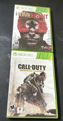 Lot 2 Xbox 360:Call of Duty Advanced Warfare Two Disc & Homefront (2