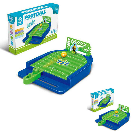 MINI FOOTBALL GOALS GAME WITH SOUNDS FUN GIFT TOY TABLE TOP LIGHTS