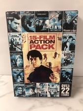 15-Movie Action Pack, Vol. 1 DVD, 2011, 2-Disc Set 