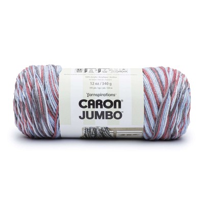 Caron Jumbo Print Yarn-Berry Ice