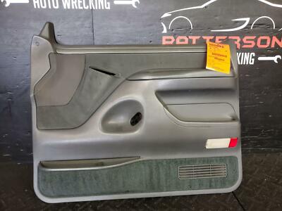1992 Ford F250 XLT Ext Cab Front Passenger Interior Door Trim
