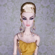 Fashion Royalty NuFace Poppy Parker Integrity Toys Jewelry Accessories Earrings