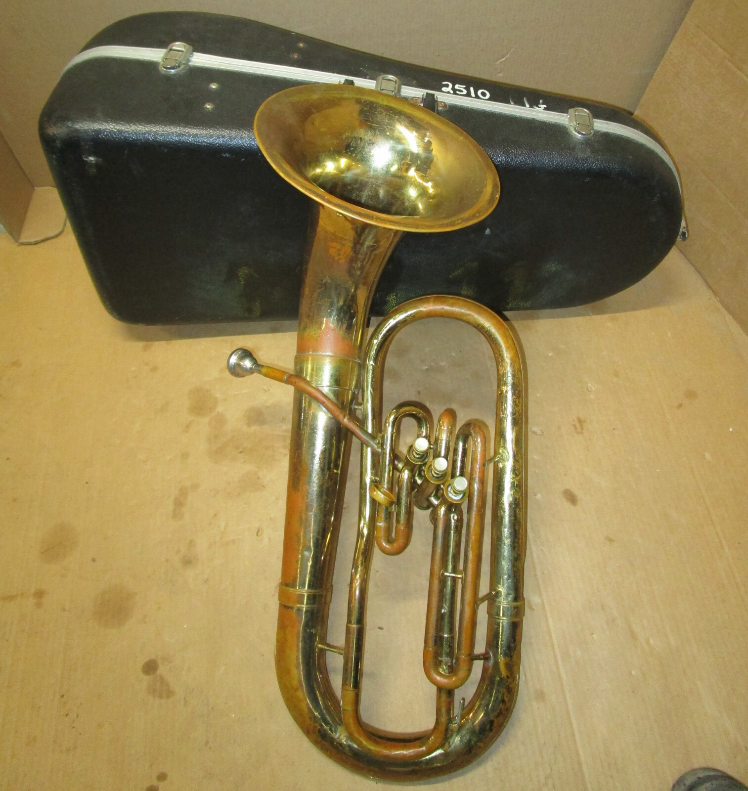 Vintage 1962Holton Collegiate 3 Valve Baritone !NoReserve! Yamaha 48