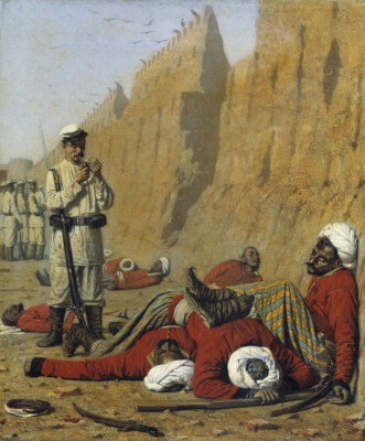 Vasily Vereshchagin After Failure 1868 17''x 22'' Archival Art Print