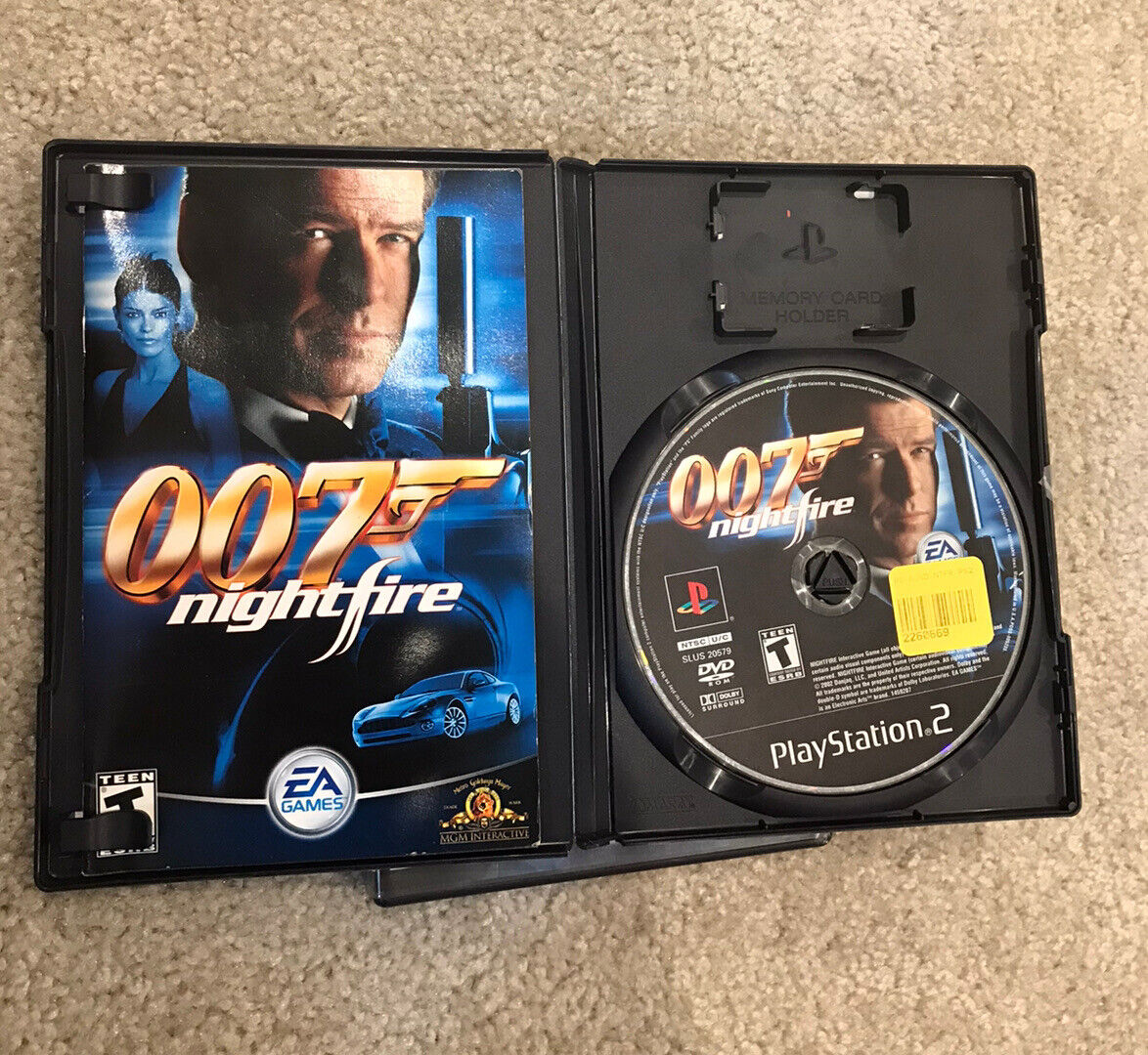 GoldenEye Rogue Agent PS2 James Bond Action Game Videogame Sony PlayStation  2