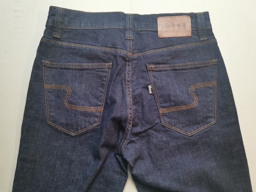 Schott Mens Size 29R TRD1928 Cotton Straight Regular Denim Jeans (BNWT) Blue - Picture 15 of 20