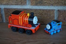 CAR 2" Thomas the Train Pull Back  Go Engine Racer 4" James Red Mattel Set Lot