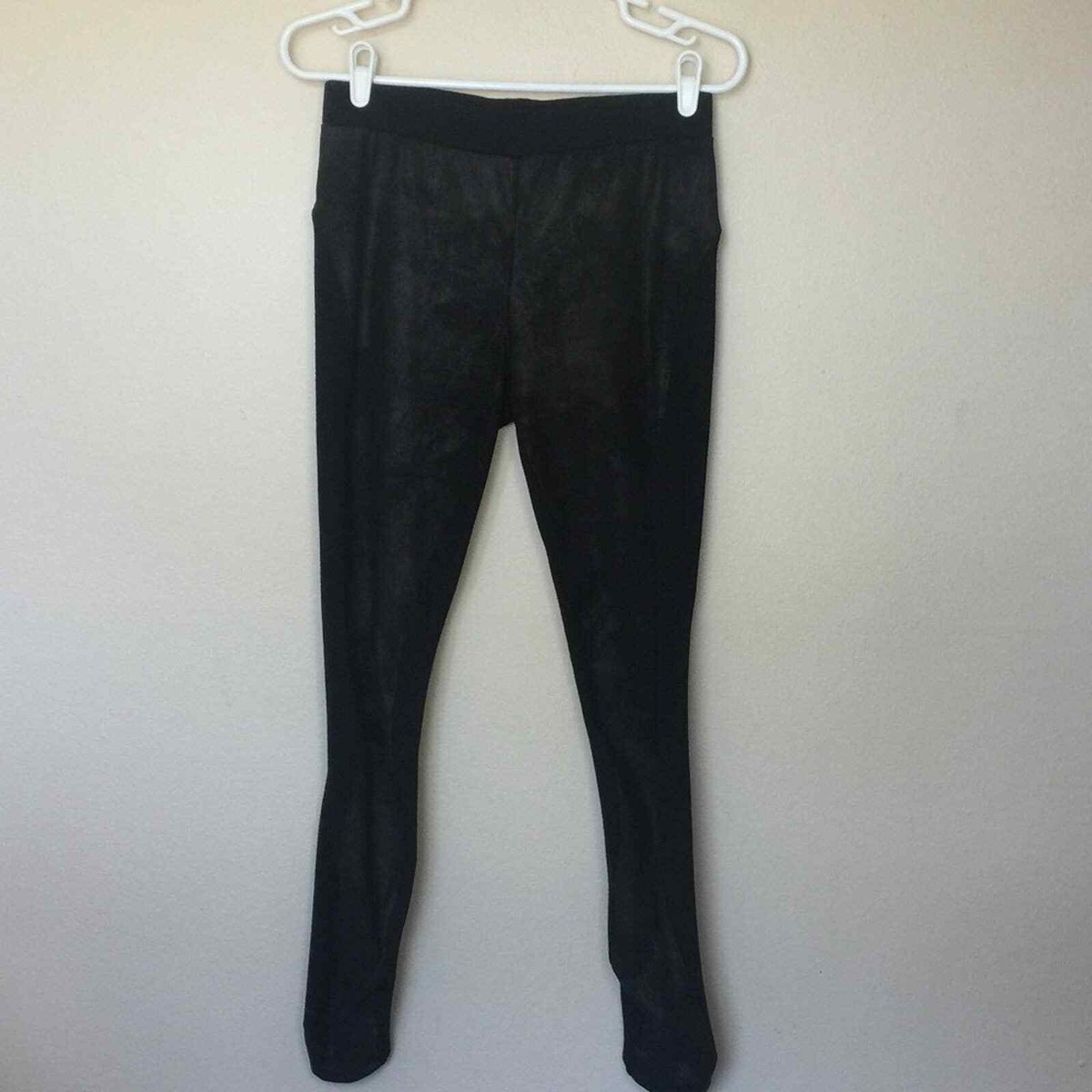 VELVET by Graham Spencer Faux Suede Leggings M