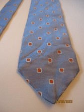 Jos A Bank Blue Silk Neck Tie