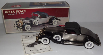 Vintage Solid State Rolls Royce Phantom II AM/FM Radio In Box