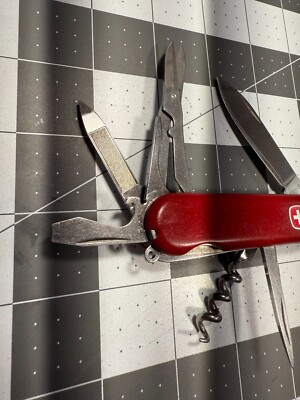 Wenger Forester Pocket Knife Swiss 85MM Red 8651 | eBay