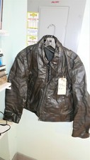 Taylors Leatherwear Uniform Leather Jacket 2nds or Overstock Sale Sz 48 short