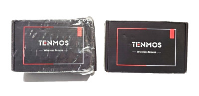 Lot of 2 TENMOS T21 Bluetooth Wireless Gaming Mouse 2.4G